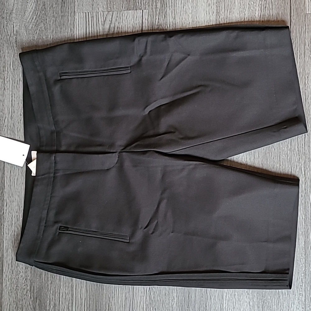 H&M womens black shorts pants size 8 NWT